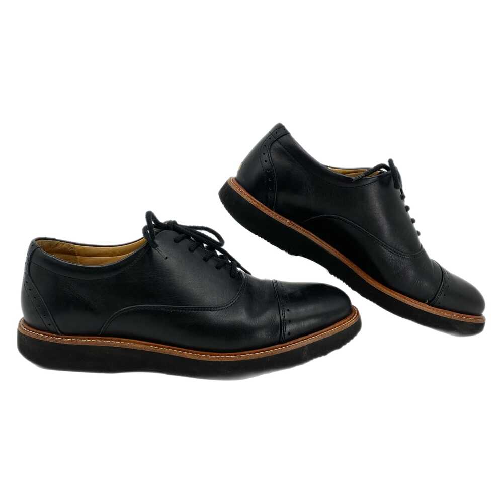 Samuel Hubbard Black Cap Toe Oxfords | Mens 9